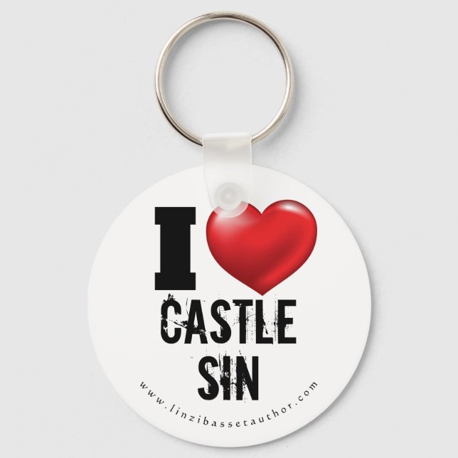 Castle Sin Key Chain (Front)