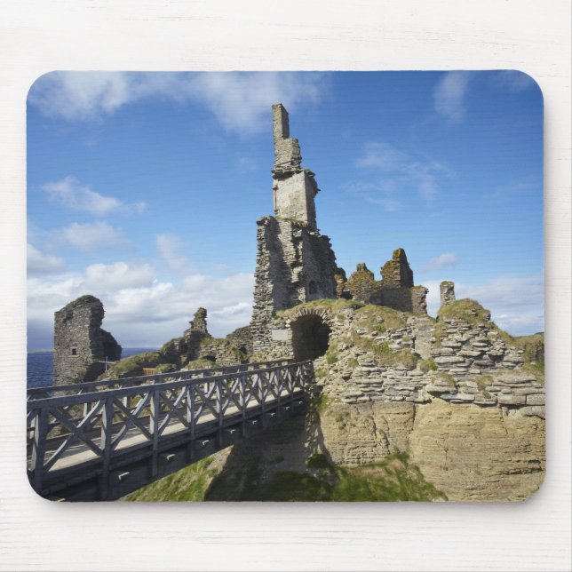 Castle Sinclair Girnigoe, Wick, Caithness, Mouse Pad (Front)