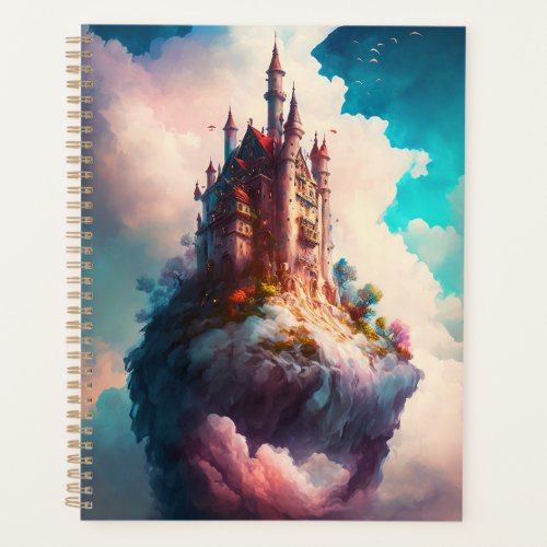 Castle Sky Clouds Fantasy Art Planner