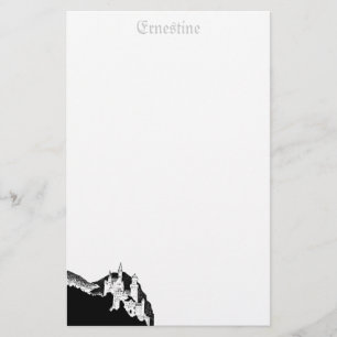 Castle stationery - personalized