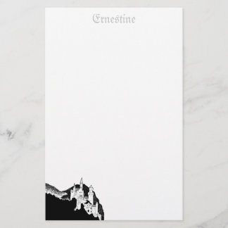 Castle stationery - personalized