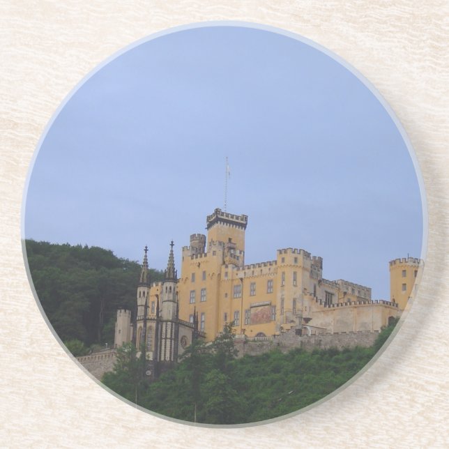 Castle Stolzenfels Drink Coaster (Front)