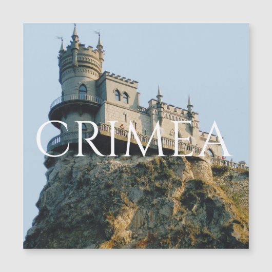 Castle Swallow's Nest in Crimea (Front)