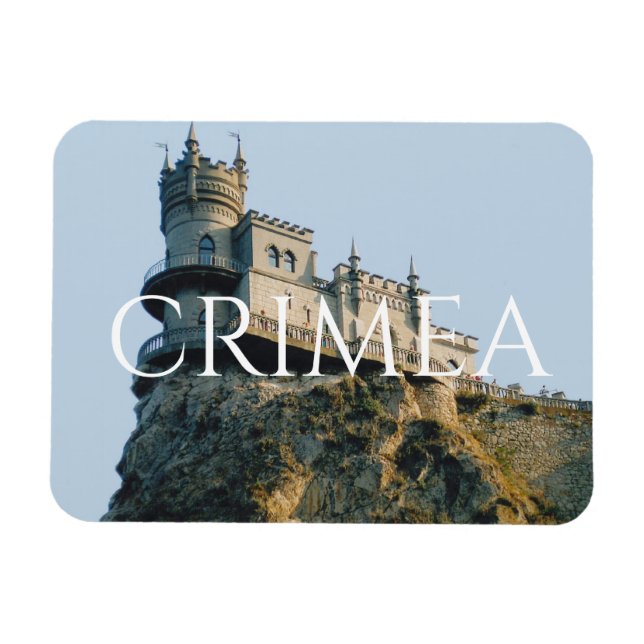 Castle Swallow's Nest in Crimea  Magnet (Horizontal)