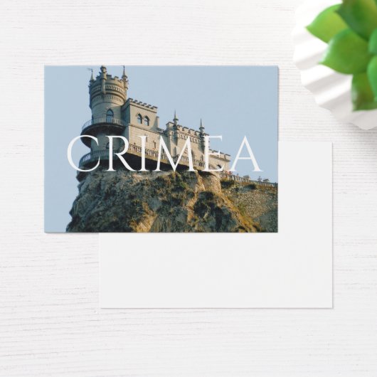 Castle Swallow's Nest in Crimea Postcard (Desk)