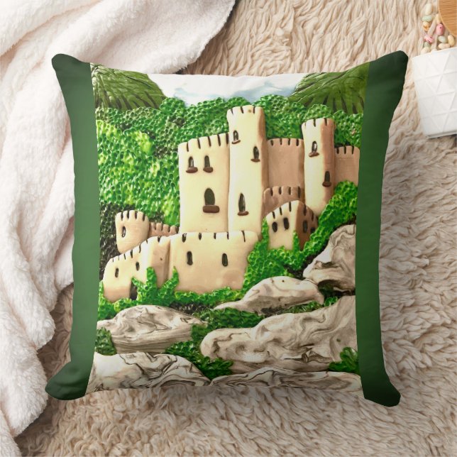 Castle Throw Pillow (Blanket)