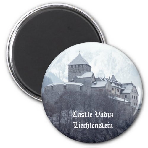Castle Vaduz Liechtenstein Magnet