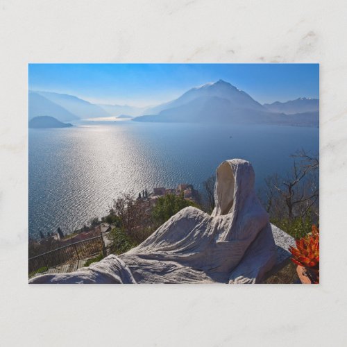 Castle Vezio _ Varenna _ Lake Como Italy Postcard
