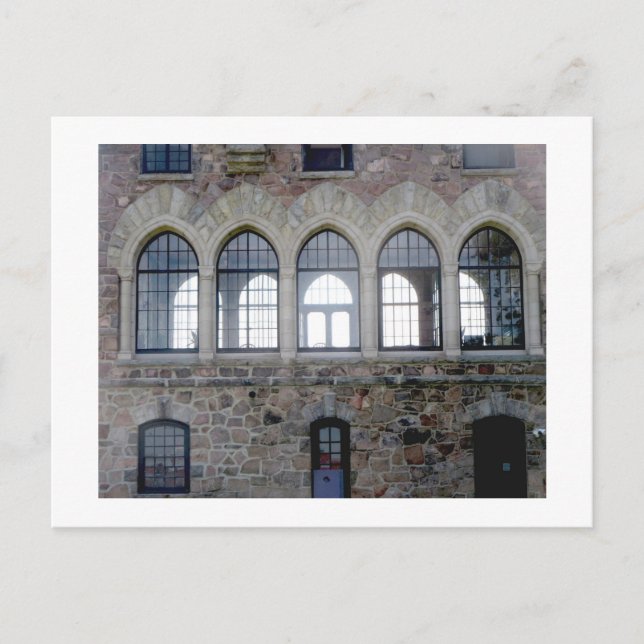 Castle Windows Postcard (Front)