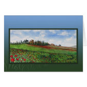 Castle with poppies (Front Horizontal)
