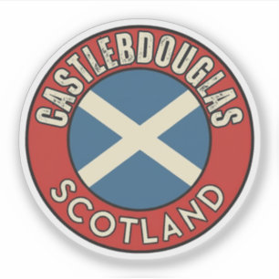 CastlebDouglas, Scotland Sticker