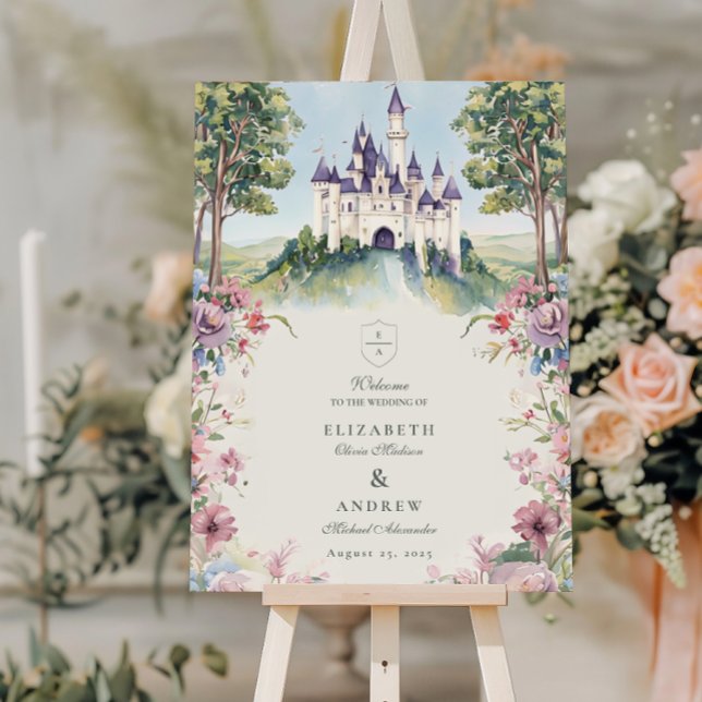 Castlecore Fairytale Garden Wedding Foam Board (Creator Uploaded)