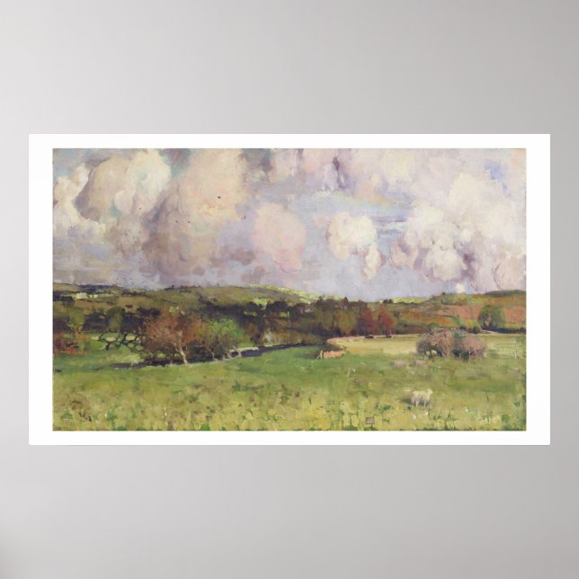 Castlefern, c.1890-95 (oil on canvas) poster (Front)