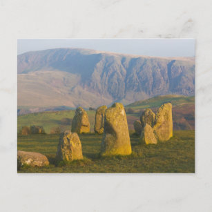 Castlerigg Stone Circle, Lake District, Cumbria, Postcard