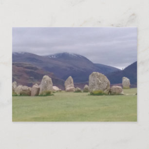 Castlerigg Stone Circle - Lake District Postcard
