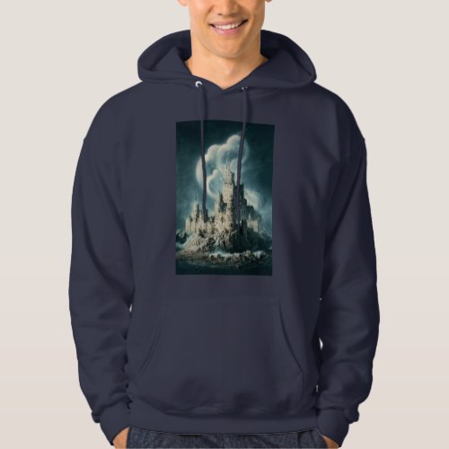 castles being built by a magical whirlwind constru hoodie