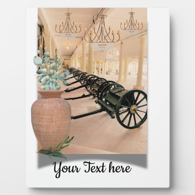 Castles & Cannons customizable original photograph Plaque (Front)