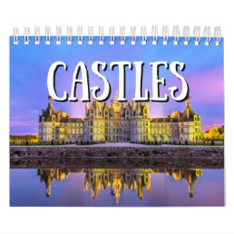 Castles Collection Wall Calendar