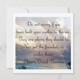 Castles in the Air Quote