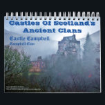 Castles Of Scotland's Ancient Clans Photo Calendar<br><div class="desc">Stunning photography and paintings of long-gone castles across Scotland are included in this calendar that features 14 Scottish clans and their historic homes. Clans represented are large and famous as well as small and little known. Included are Agnew, Campbell, Douglas, Drummond, Elliot, Hay, Henderson, Kennedy, MacAlister, Montgomery, Saxe-Coburg-Gotha & House...</div>