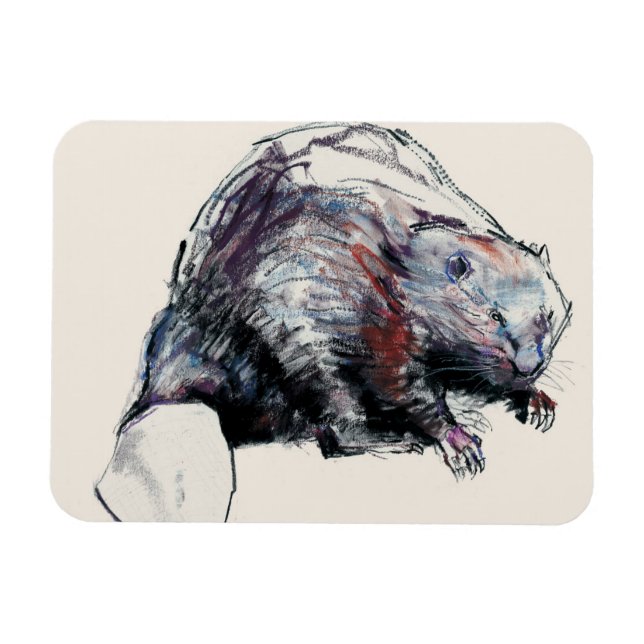 Castor Fiber 2001 Magnet (Horizontal)