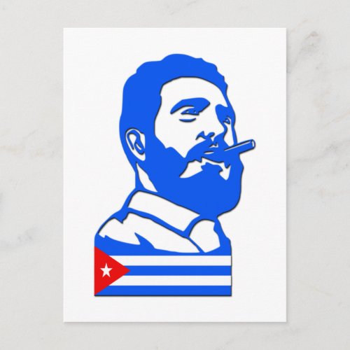 Castro And Cuba Postcard