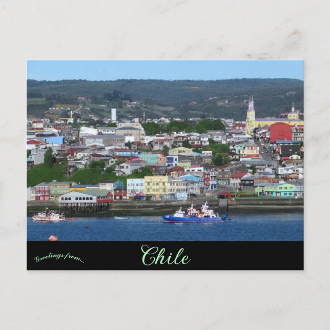 Castro Chile Postcard (Front)