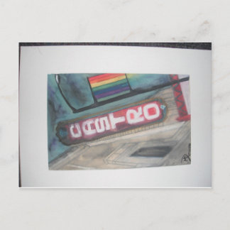 Castro Theater Sign Postcard