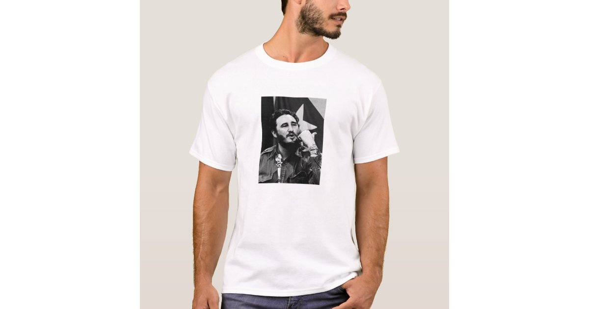 Castro wearing rolex T-Shirt |