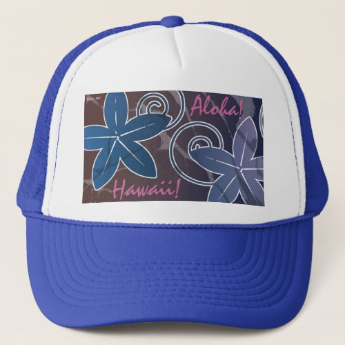 Casual Aloha Hawaiian Truckers Hat