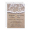 Casual Beach Theme Wedding Invitation