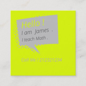 Casual&chatty -fluorescent yellow