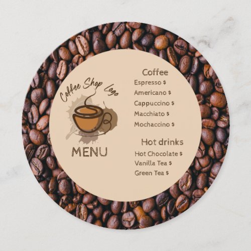 Casual Coffee Beans Add Your Menu Coffee Shop