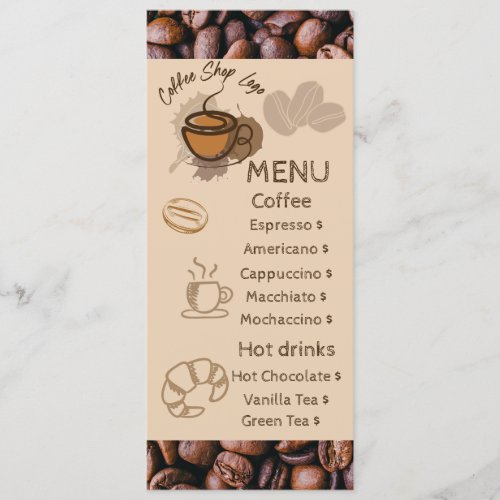 Casual Coffee Beans Add Your Menu Coffee Shop