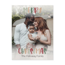 Casual Colorful Christmas Bright Full Photo
