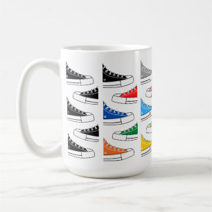 Casual Colorful Sneakers 15 oz. Coffee Tea Mug