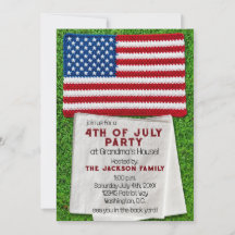 Casual Crochet American Flag Patriotic 4th of July