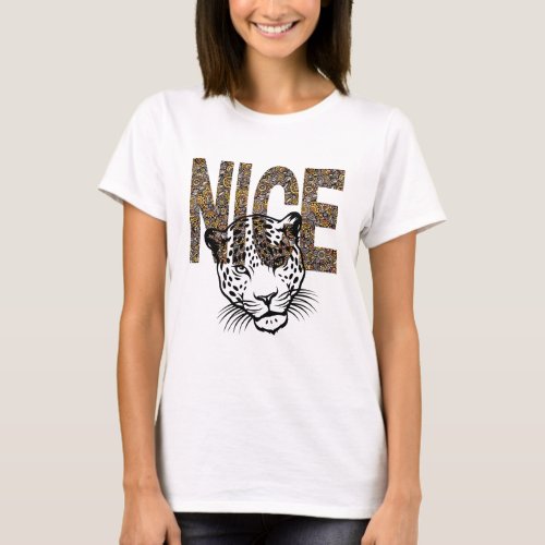 Casual design NICE TIGER T_Shirt