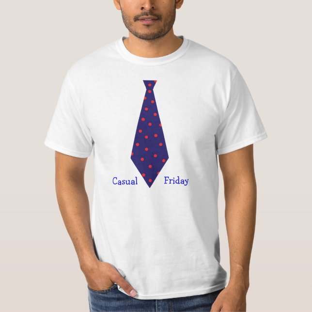 Casual Friday Necktie T-Shirt (Front)