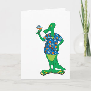 Casual Gator! Card