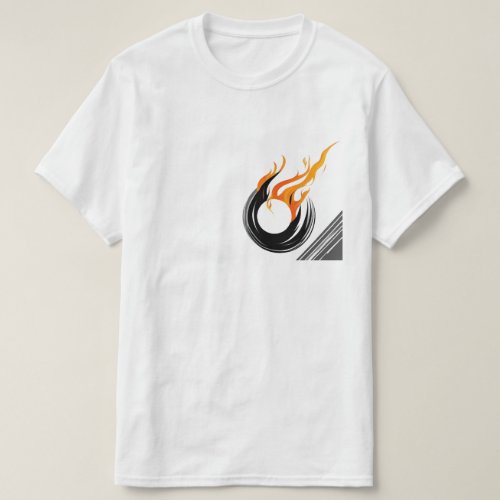 Casual Graphic T_Shirts for Men _ Raging Fireball 