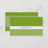 Casual Green Business Card (Front/Back)