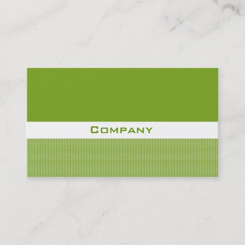 Casual Green Business Cards
