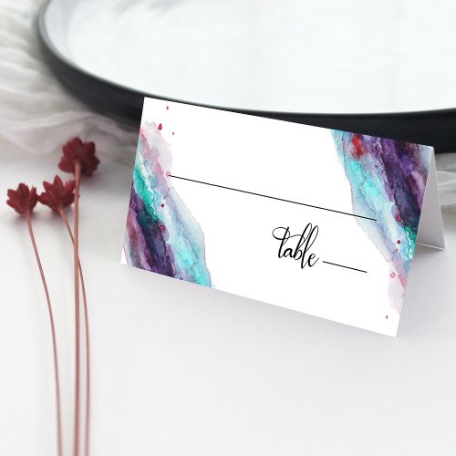 Casual Handwriting Simple Typography Versatile Place Card