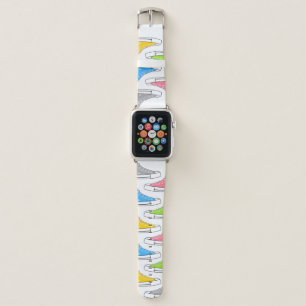 Casual Light Colorful Sneakers Apple Watch Band
