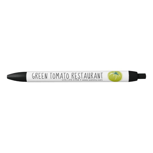 Casual Long Name Custom Logo Company Website Pen (Front)