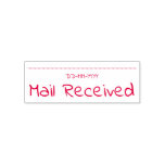 [ Thumbnail: Casual "Mail Received" Rubber Stamp ]