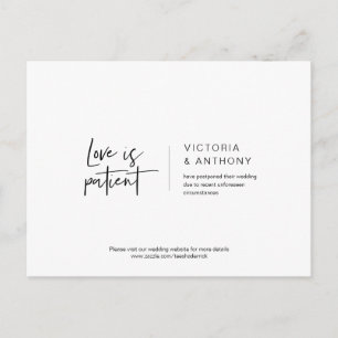 Casual Minimal, Love is patient, Postponed Postcard