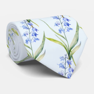 Casual Office Wildflowers Boho Neck Tie