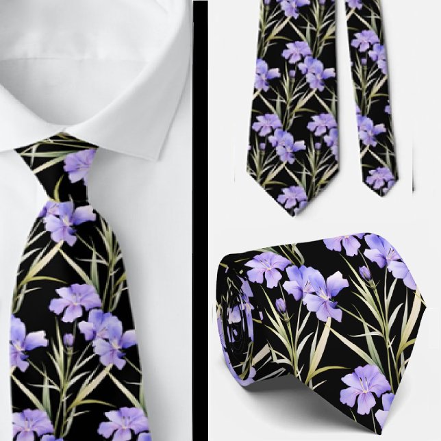 Casual Office WIldflowers Boho Neck Tie (Creator Uploaded)